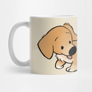 Dachshund Series (cream long haired) Mug